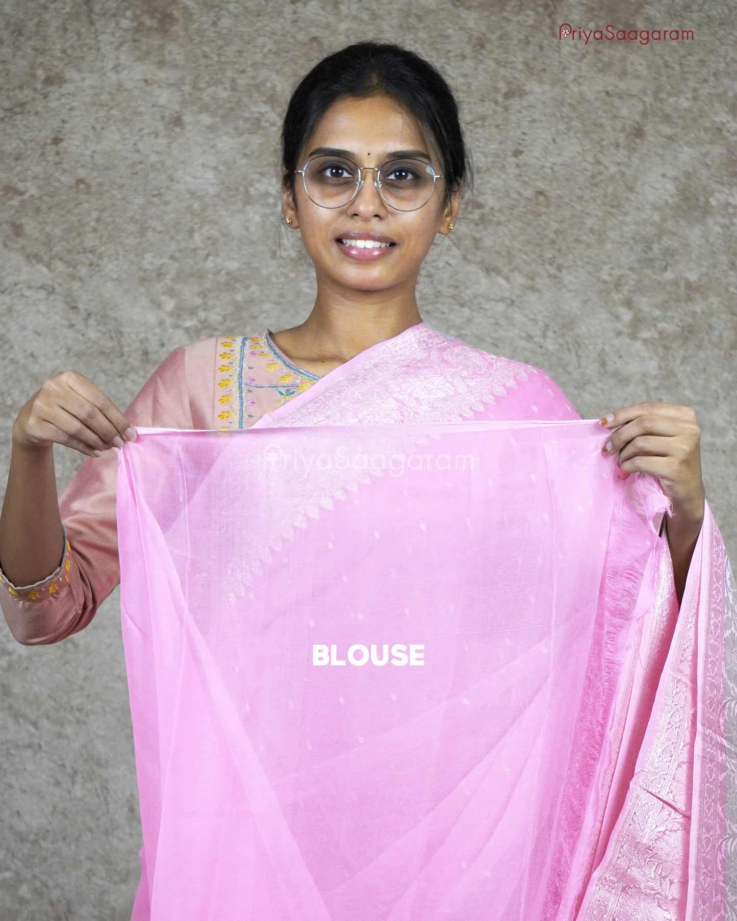 Pink Pure Chiffon Georgette - PB5309