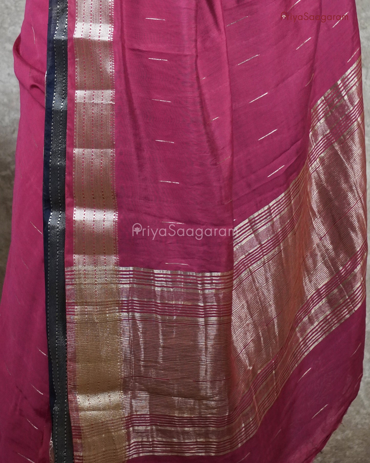 Rani Pink Chiniya Tussar - PC776